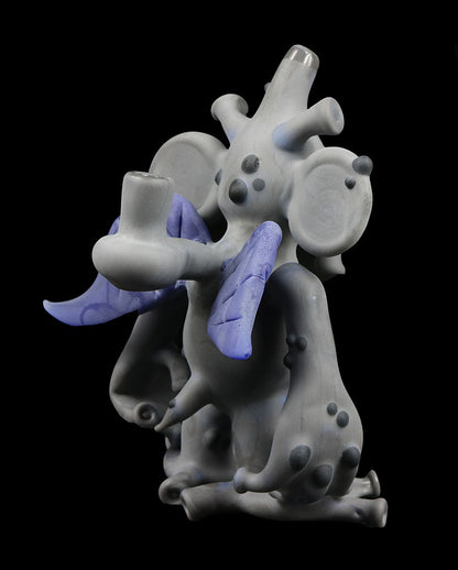 Gnat Dab Rig - Gray with purple wings, by Phil Sundling(phil_pgw)