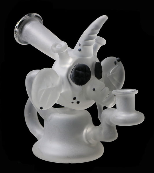 Sandblasted Gnat Recycler Dab Rig by Phil Sundling and Fedex