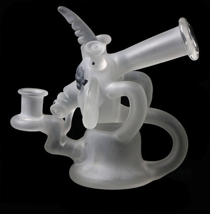 Sandblasted Gnat Recycler Dab Rig by Phil Sundling and Fedex