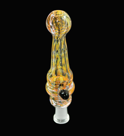 Fumed Honey Straws by Andy B Glass