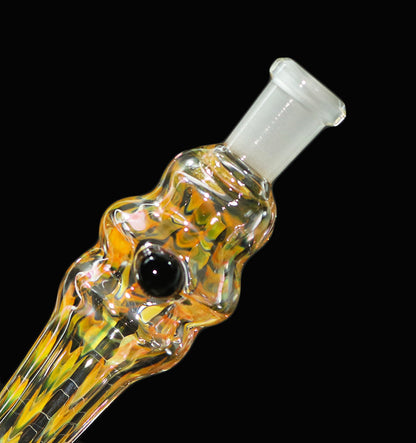 Fumed Honey Straws by Andy B Glass