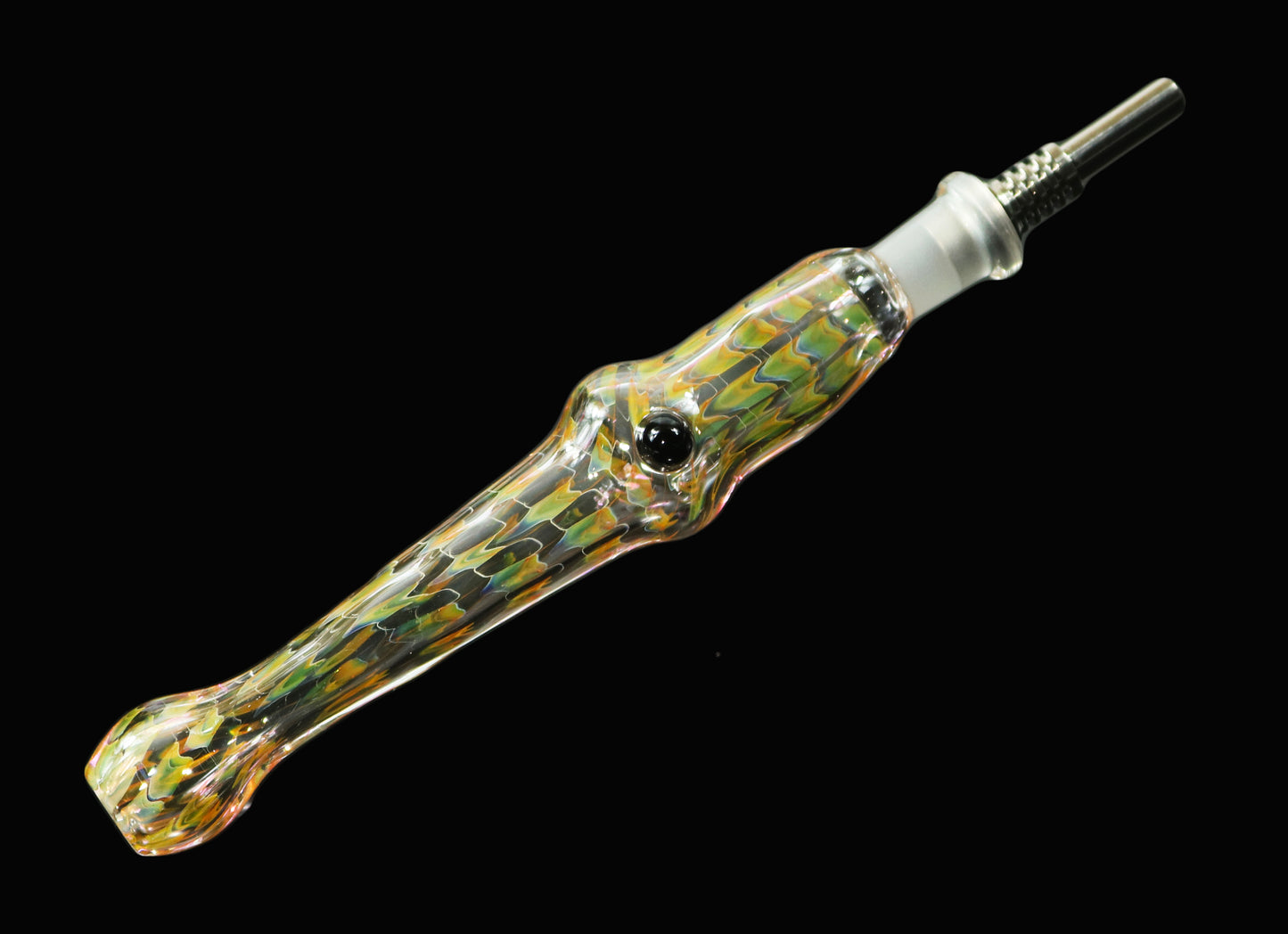 fumed honey straws by andy b glass 