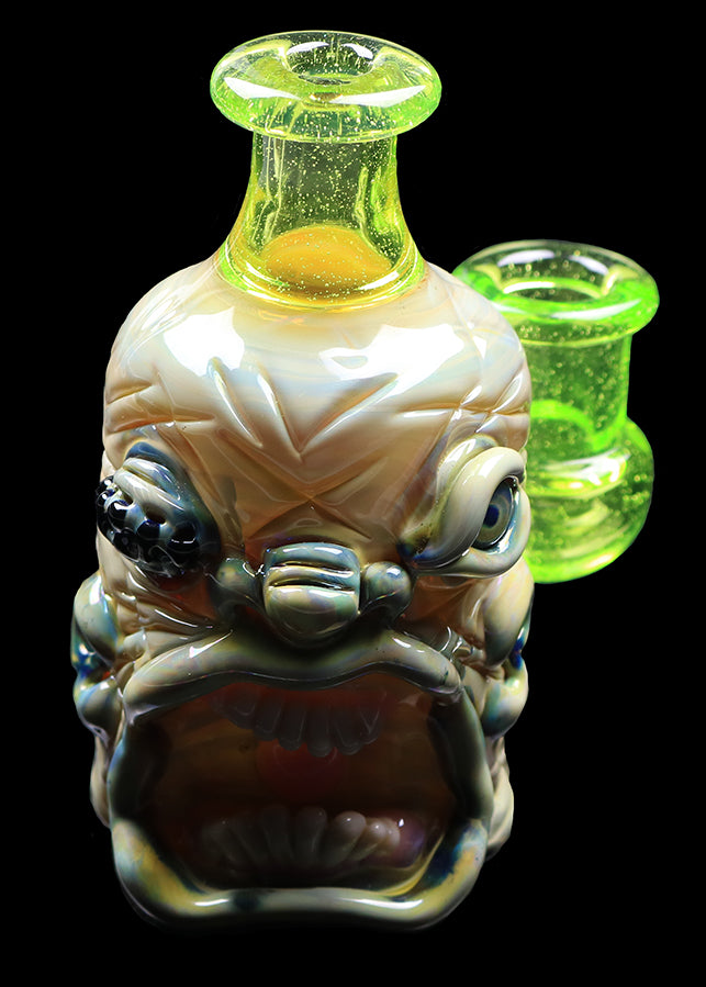 Monster face Dab Rig by, Animator Glass – Prism Glassworks