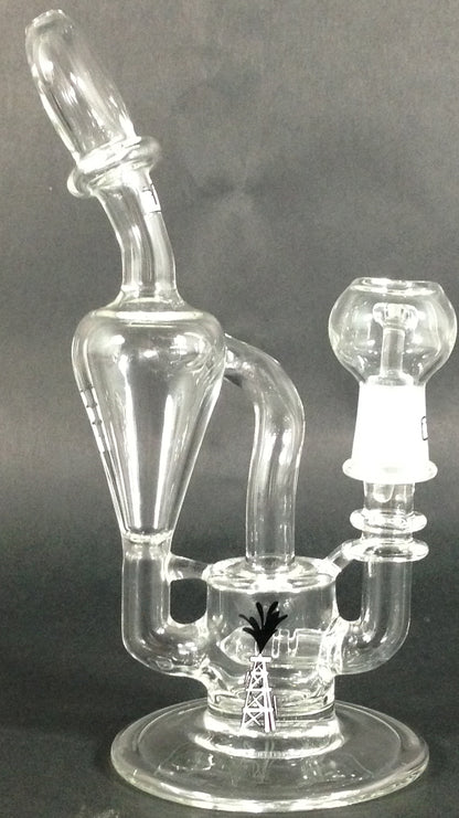 Mini Dab Rig Recycler by, Silika