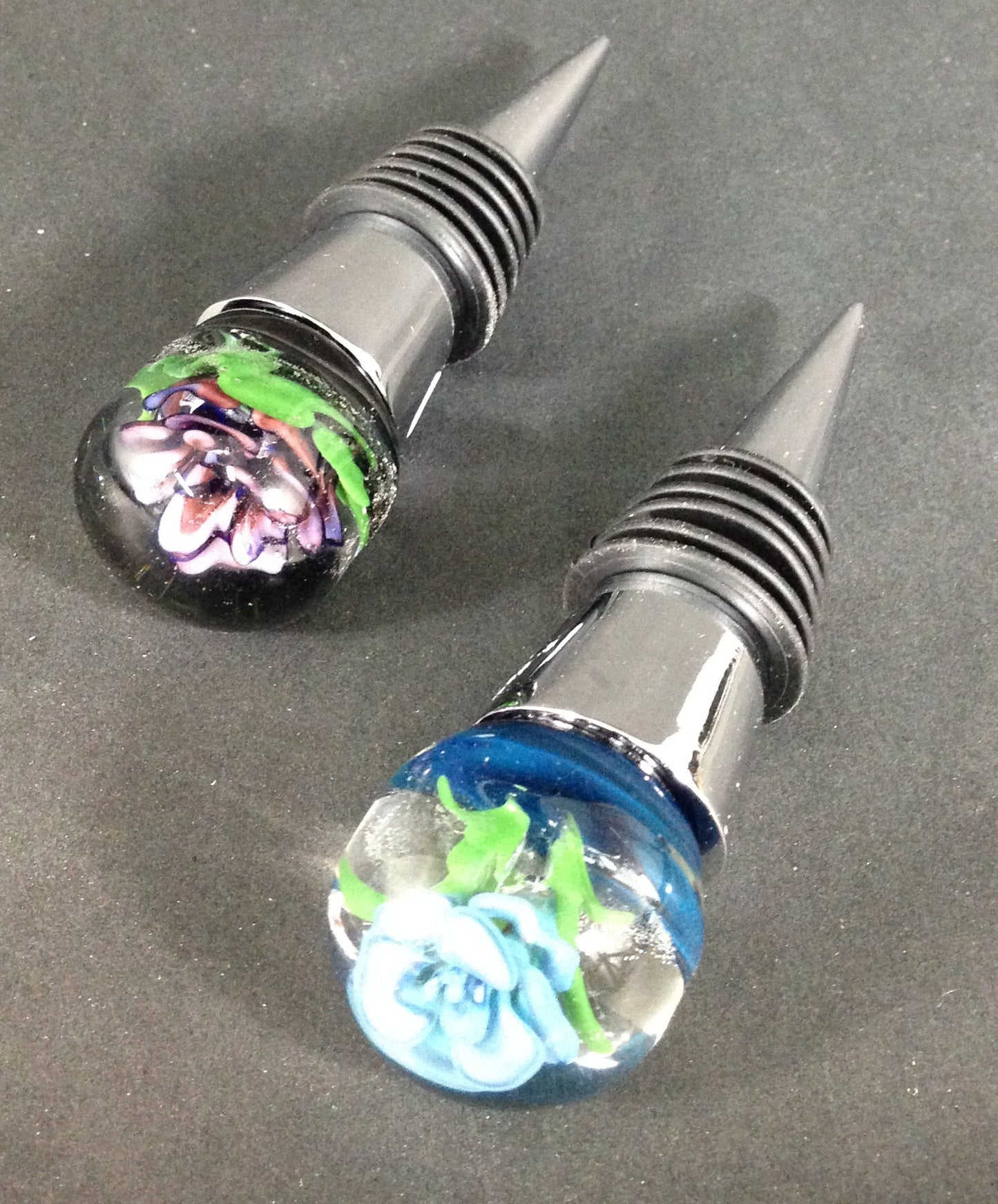 Handmade Glass Fancy Wine Stoppers