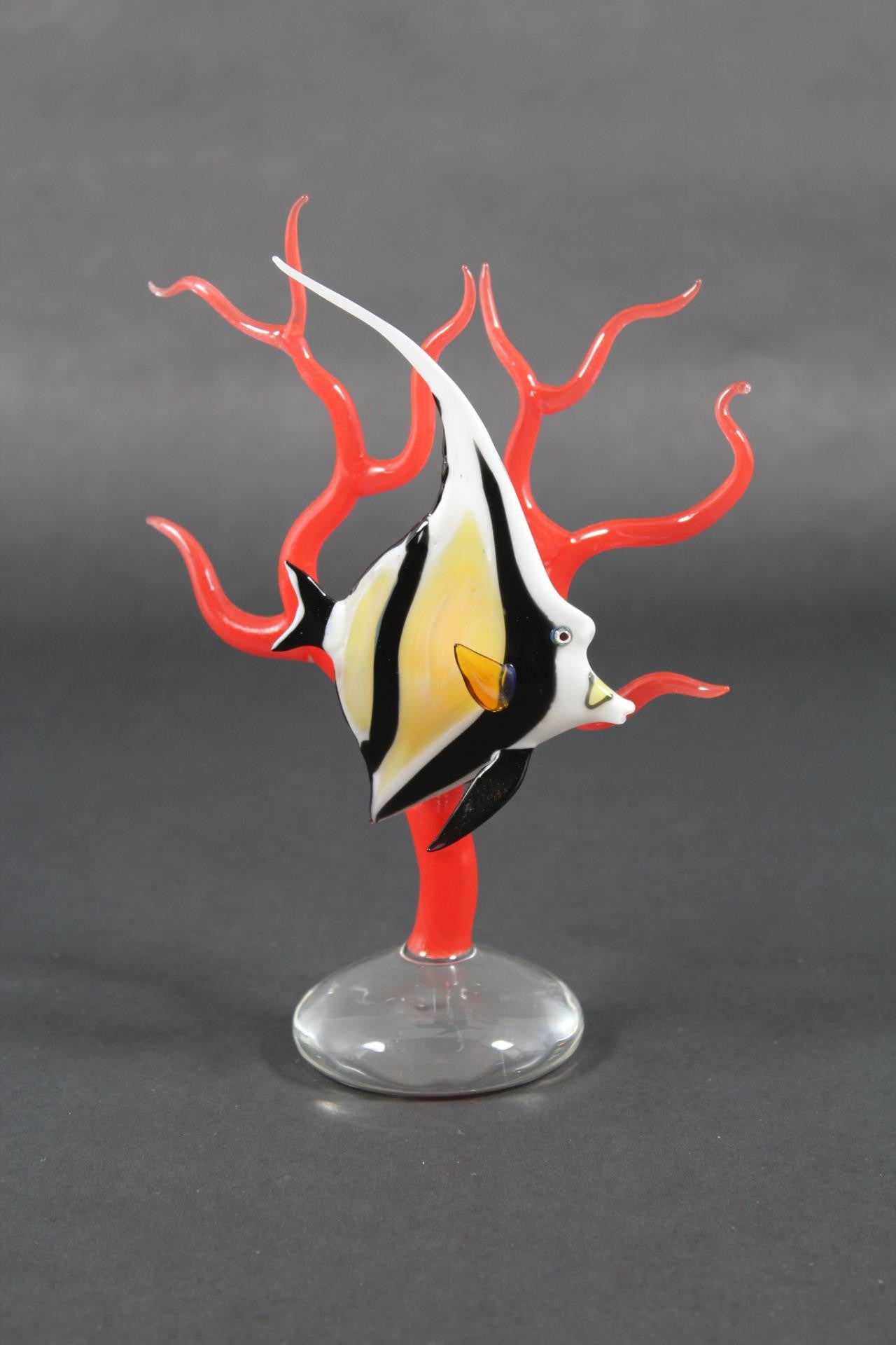 Angelfish on Coral by Robert Mickelsen