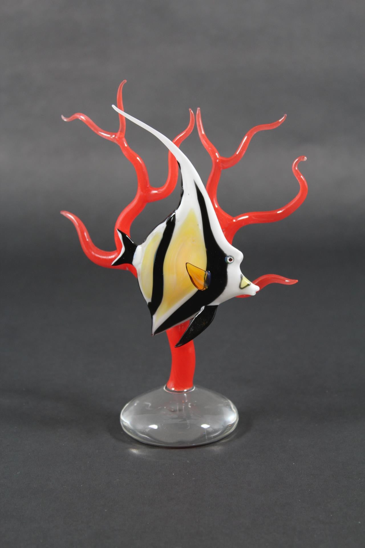 Angelfish on Coral by Robert Mickelsen