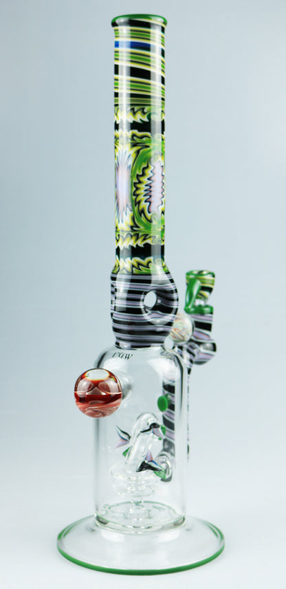 Triple donut bong collab with Seif glass