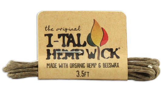 Ital Hemp Wick - Large (15.5 ft)