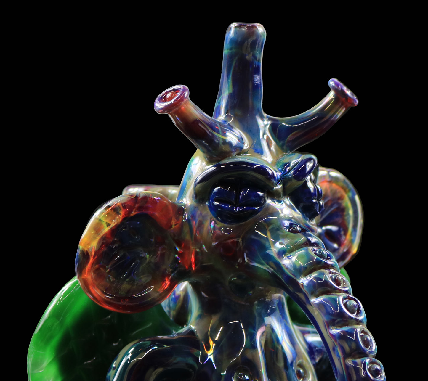 Gnat Dab Rig - Amber Purple and Forrest green by Phil Sundling