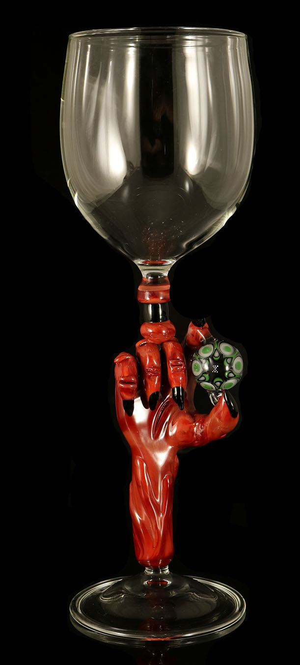 Timeless Glass Devil Right Hand Loving Cup