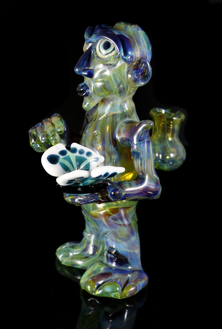Dab Rig Alien holding Butterfly by, Phil PGW