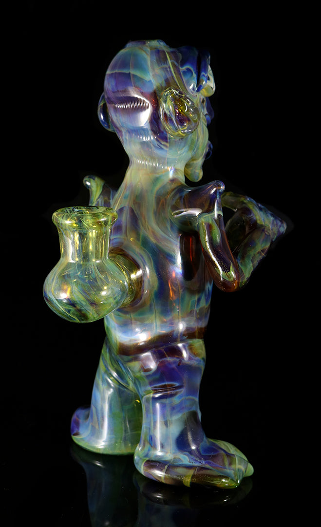 Dab Rig Alien holding Butterfly by, Phil PGW