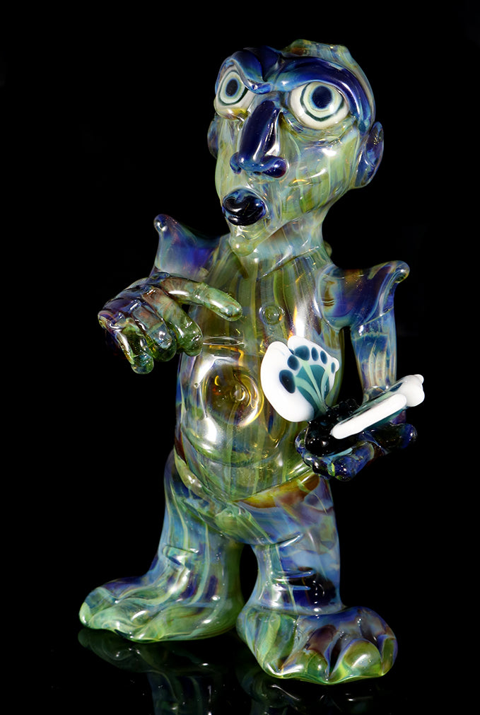 Dab Rig Alien holding Butterfly by, Phil PGW