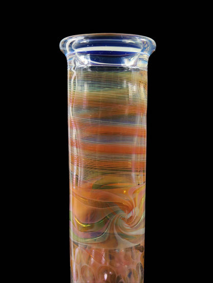 Inside out Silver & Gold Fumed Bong by Phil Sundling and @Ck_glass