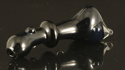 Black Spoon with Front Horn