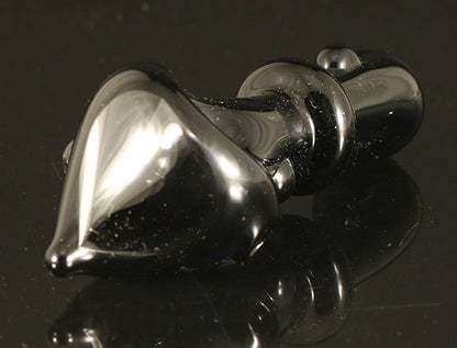 Black Spoon with Front Horn