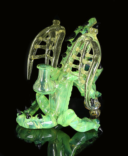 Dab Rig Color changing (CFL) Dragon by, Phil Sundling