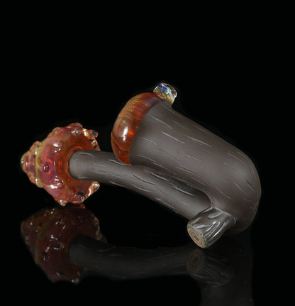 Dry Sherlock glass pipe by, Chad G