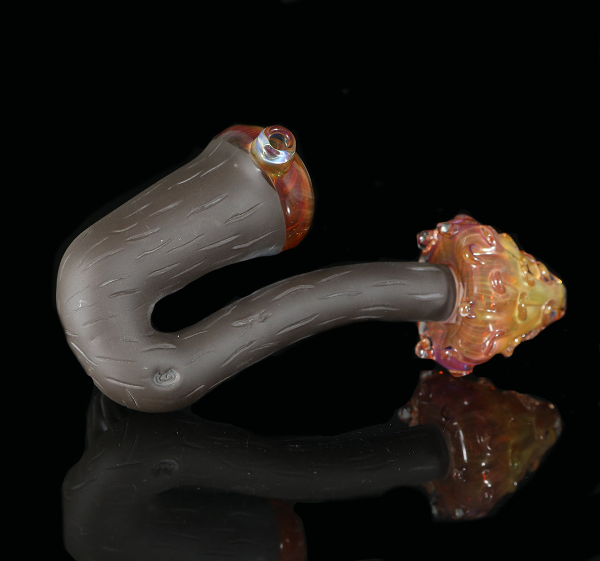 Dry Sherlock glass pipe by, Chad G