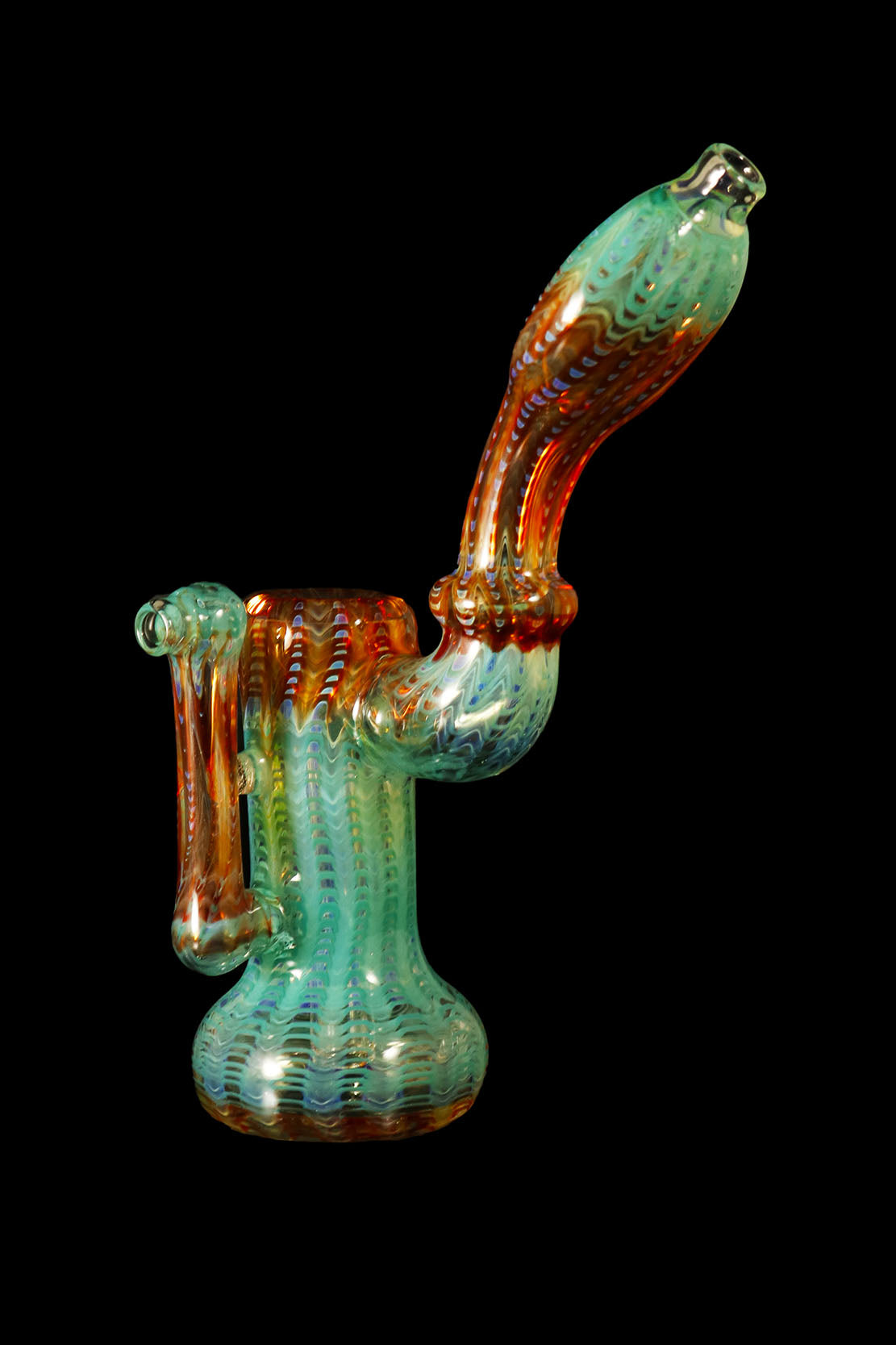 wrap and rake bubbler