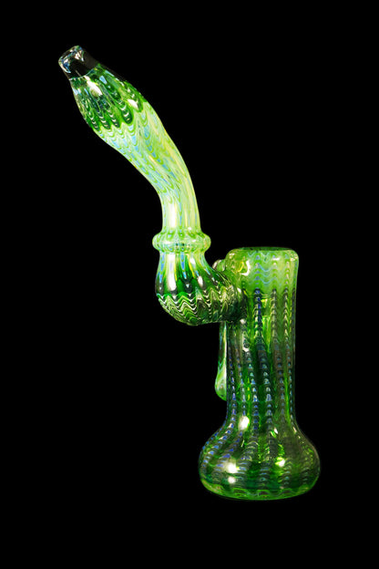 wrap and rake bubbler