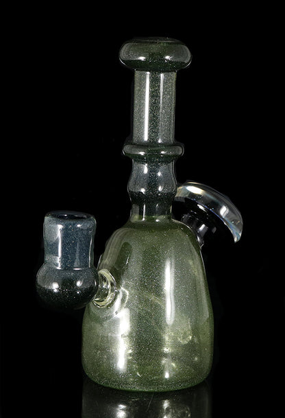 Dab Rig Two Tone Sparkle Green by, Chris Roesinger