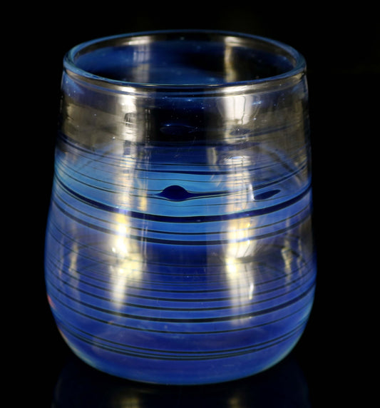 Stemless Wine Cup Blue by, Phil_PGW