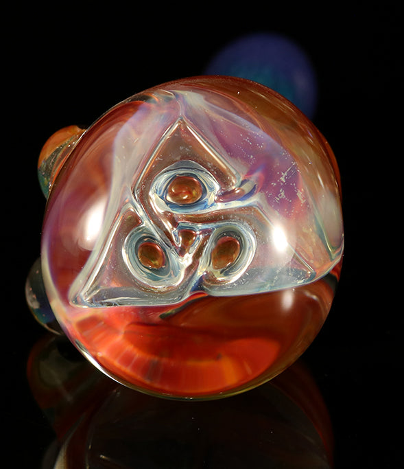Triquetra hologram spoon dry pipe