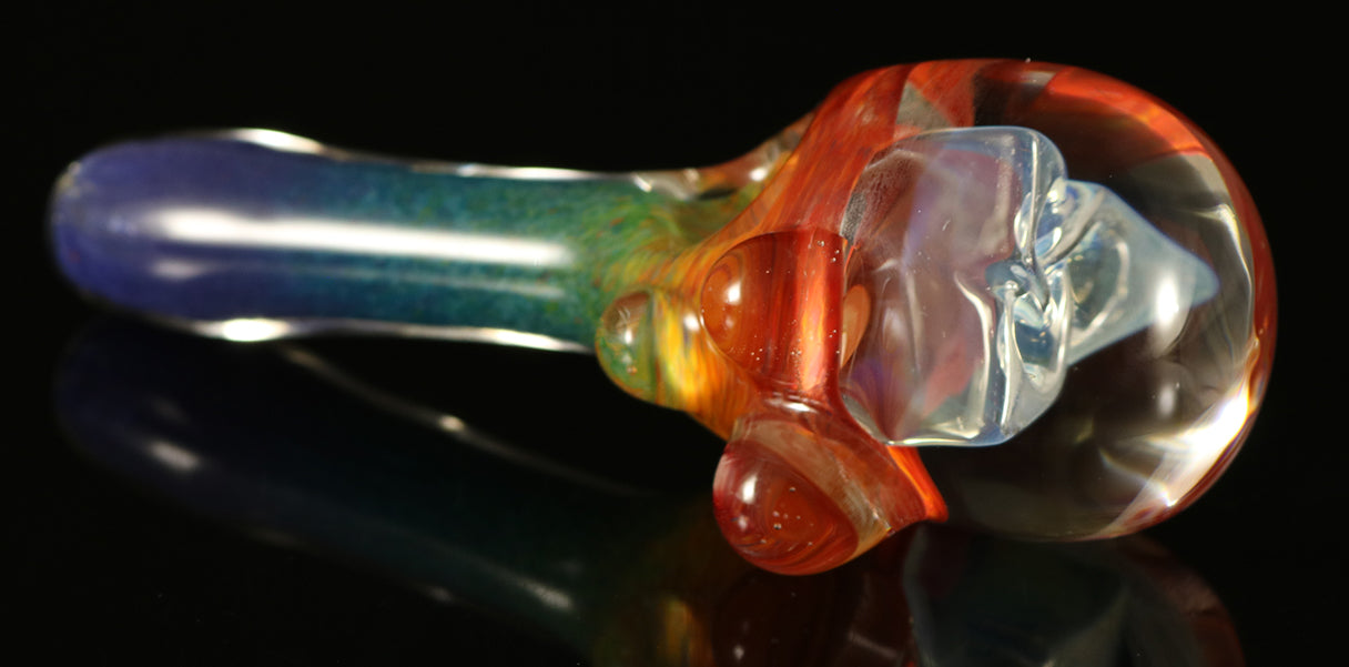 Triquetra hologram spoon dry pipe