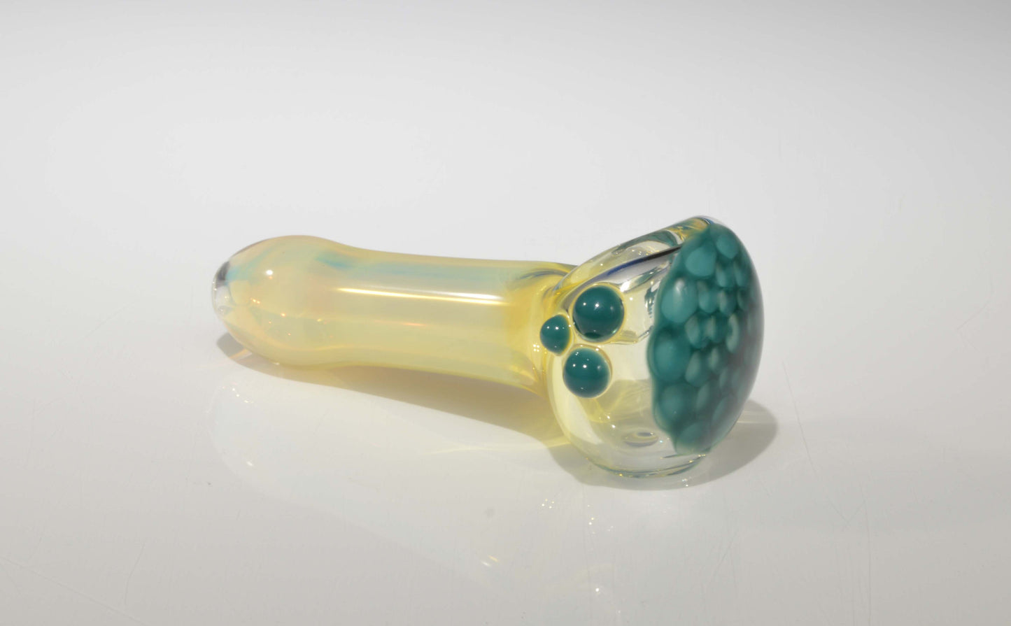 CK Glass: Fumed Spoon with Honeycomb