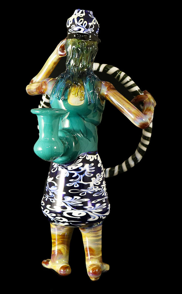 dab rig hula hoop girl