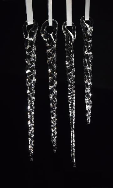 Icicle Ornament Set of 5