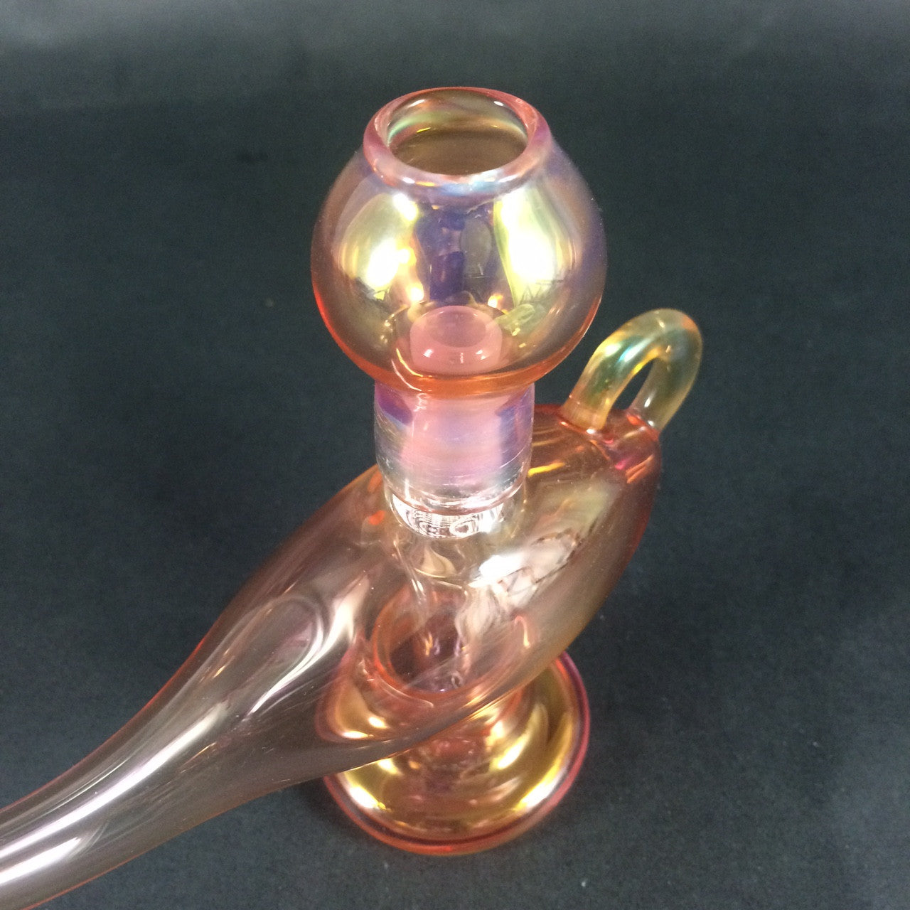 14mm Fumed Genie Lamp Dab Rig by, Dcon