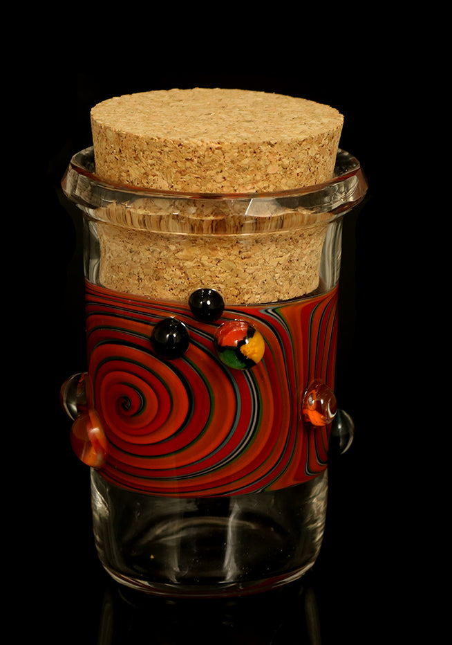 Faceted Jar