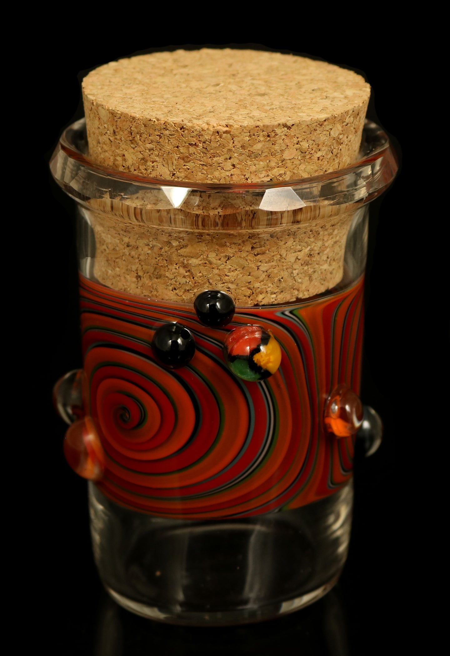 Faceted Jar