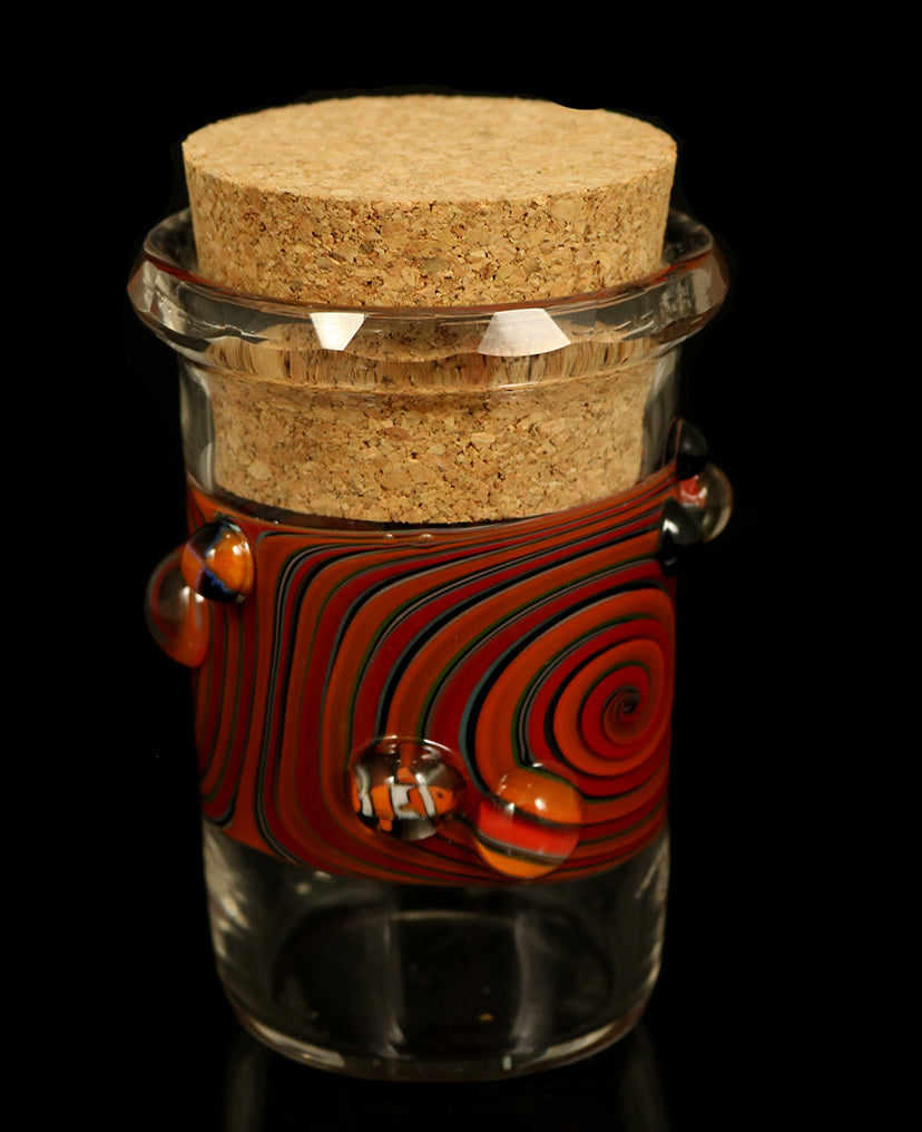 Faceted Jar