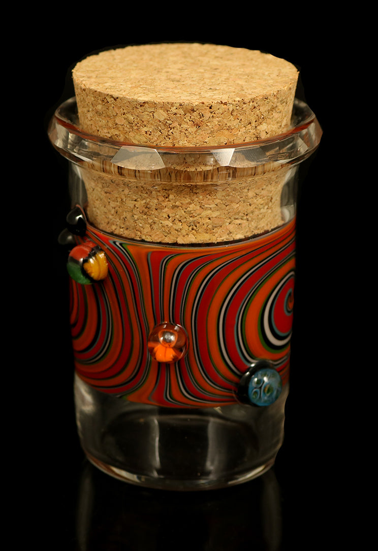 Faceted Jar