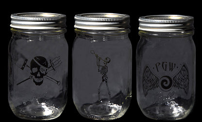 PRISM Logo Ball Jars