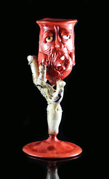 Goblet, Two Faced Loving Cup by, Phil Sundling/Zink