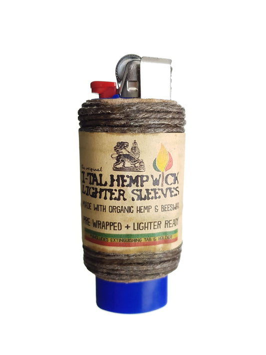 ital hemp wick lighter sleeve