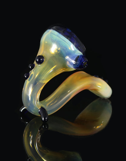 Sherlock Dry pipe Blue Honey Comb, Glass by Mouse