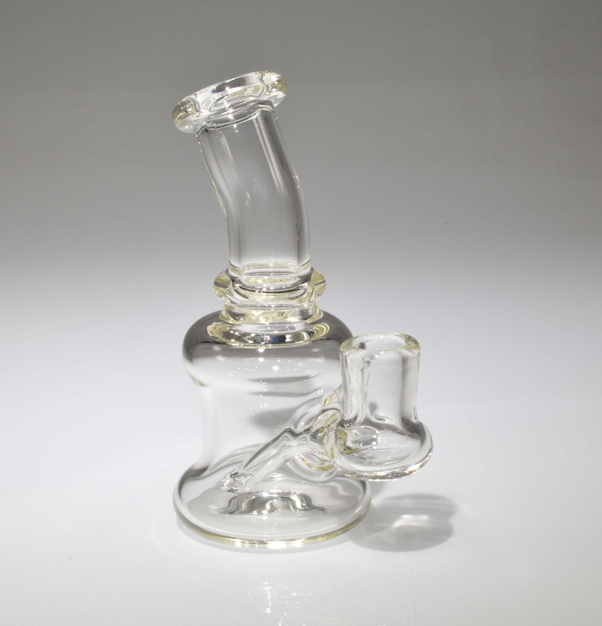 Dab Rig 14mm clear by, Glass by Mouse – Prism Glassworks