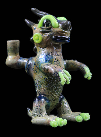 Newt Dab Rig - Moon Zotic, Slime & Grey  made by Phil Sundling