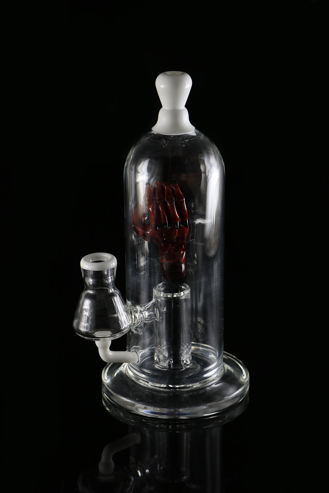 Dab Rig, Devils Right Hand bong #2 by, Phil sundling/Judd Migrant Glass