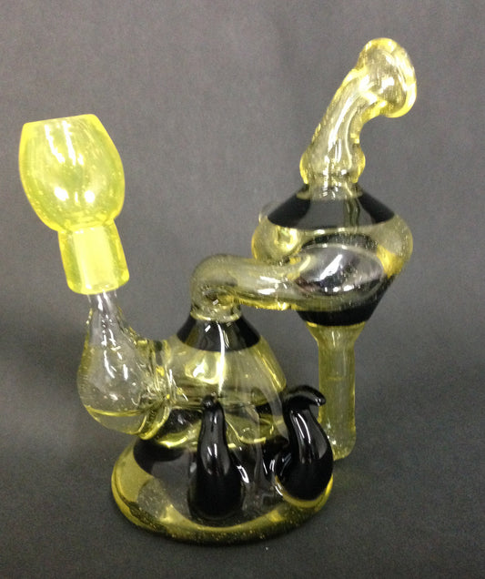 Mr. E lemondrop Recycler Dab Rig