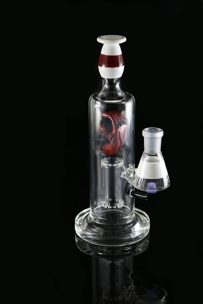 Dab Rig, Devils Right Hand bong #1 by, Phil sundling/Judd Migrant Glass