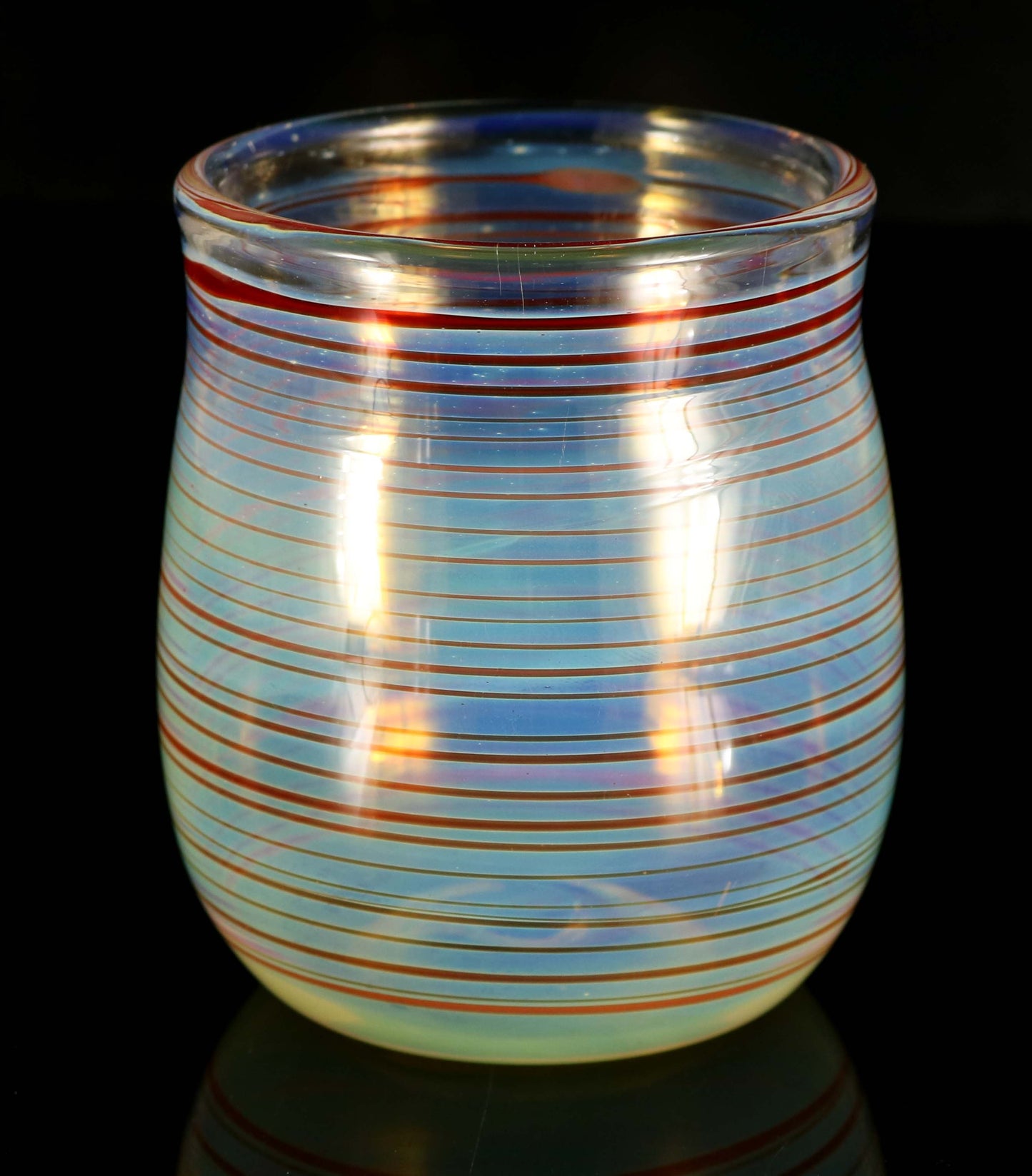 Stemless Wine Cup Red by, Phil_PGW