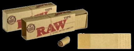 Raw King Rolling Papers with tips
