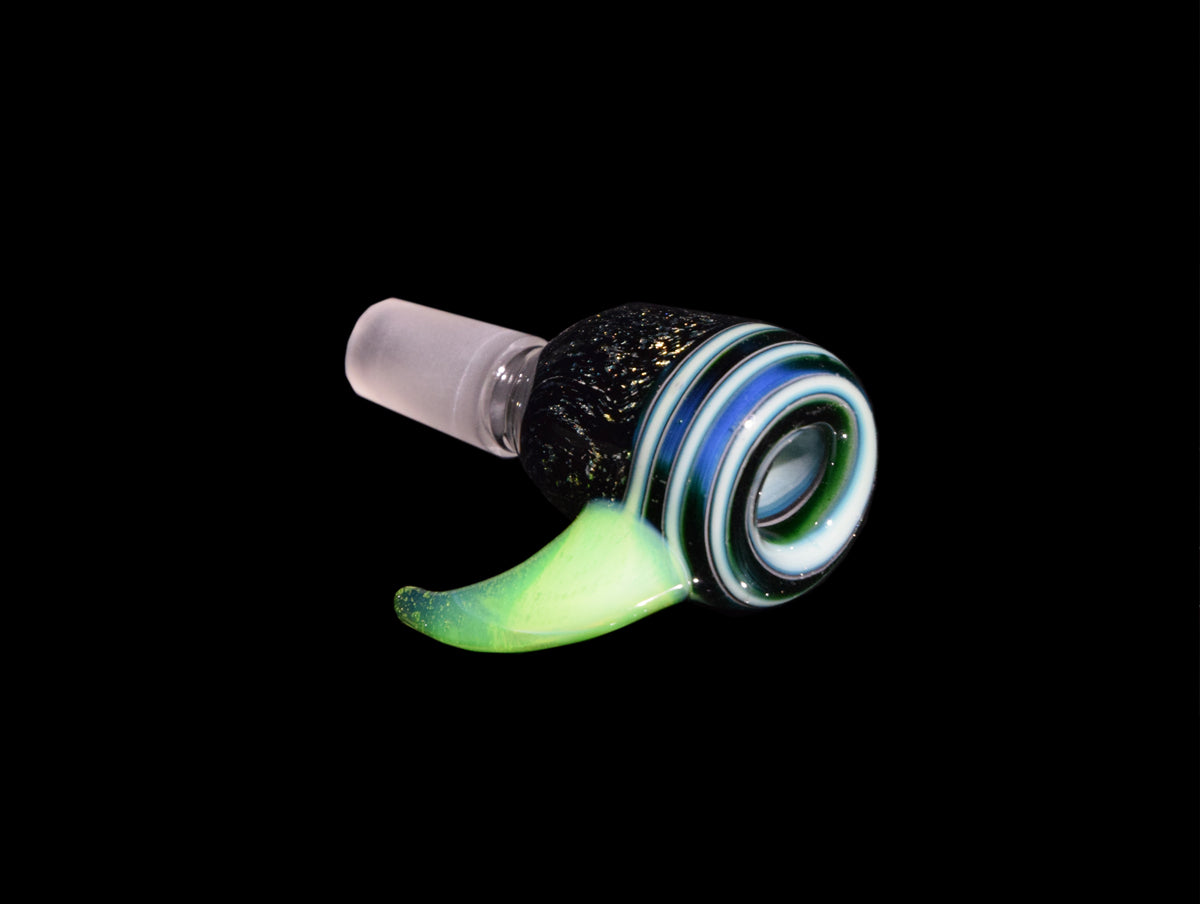 Sandblasted Water Pipe with Dichro from Troy Night Out Collaboration 